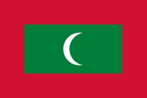 bandiera delle Maldive, visto Italia