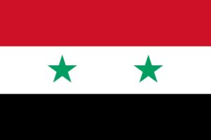 bandiera della Siria, visto per l'Italia