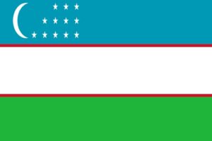 bandiera dell'Uzbekistan