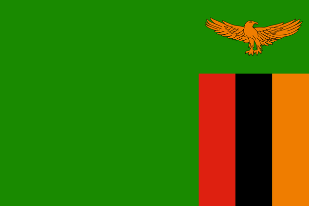 bandiera dello Zambia