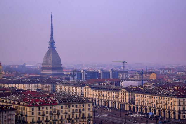 panorama sul centro storico di Torino