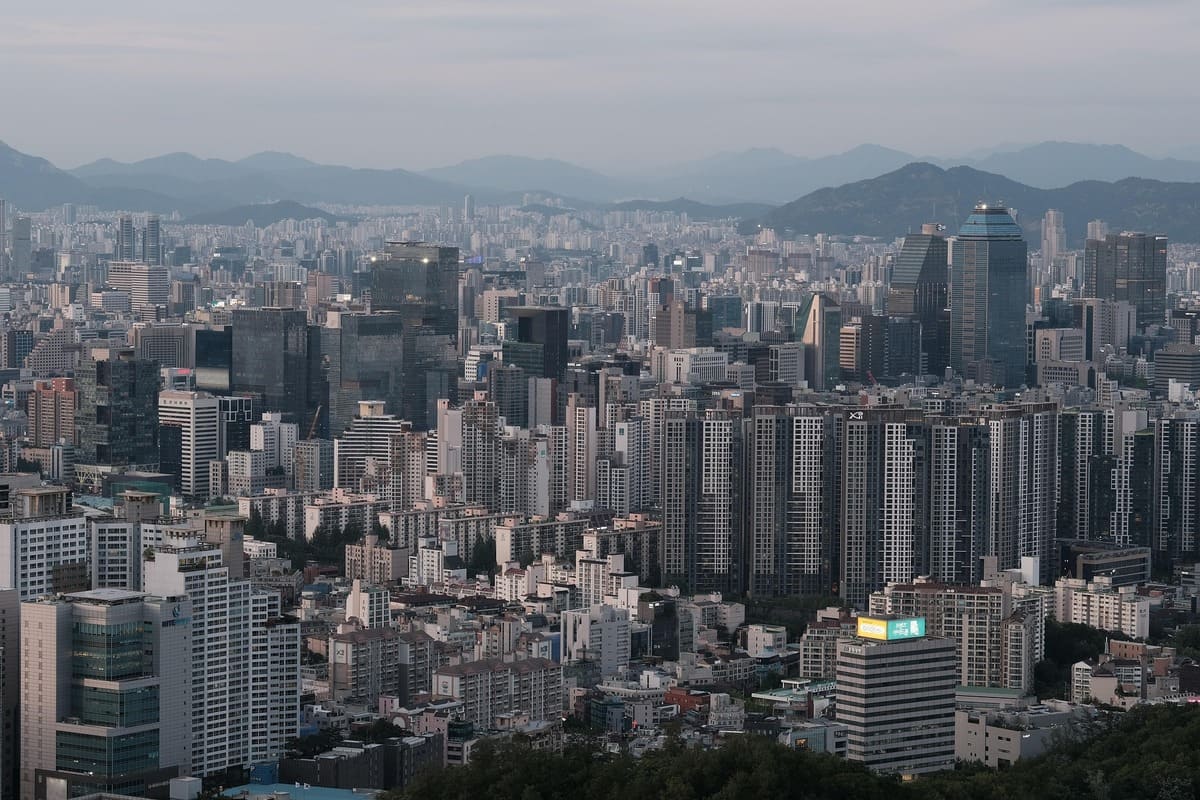 panorama di Seoul